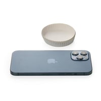 غطاء ورق بلون أبيض للكاسات - (50) حبة | 6.5 سم