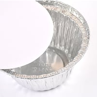 مجموعة ( 18 ) وعاء المنيوم دائرى + الغطاء 340 ملل