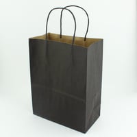 مجموعة ( 12) كيس ورق أسود