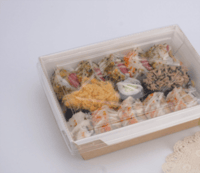 مجموعة ( 25 ) علبه طعام بغطاء متصل | 40 انز