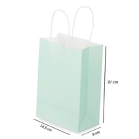 مجموعة (12) أكياس الهدايا والتوزيعات الفاخرة لون أ...