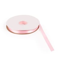 رول شرائط عريضة وفاخرة لون وردي | 91 متر* 1.6 سم