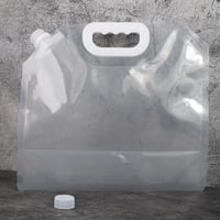 جيك بلاستيك شفاف بحامل للسوائل - 2.5 لتر