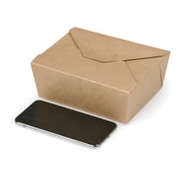 مجموعة ( 25) علبه طعام ورقية | 45 انز