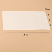 مجموعة (30) ورق زبدة باللون الأبيض| 45.1*30 سم