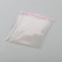 كيس بلاستيك شفاف قابل للإغلاق - (100) حبة| 20*14 س...