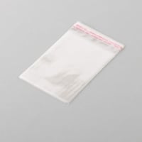 كيس بلاستيك شفاف قابل للإغلاق - (100) حبة