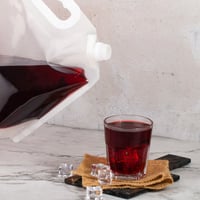 جيك بلاستيك شفاف بحامل للسوائل - 2.5 لتر