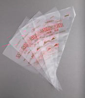 مجموعة (100) أكياس بلاستيك لتزيين الكيك والحلويات...