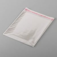 كيس بلاستيك شفاف قابل للإغلاق - (100) حبة| 24*18 س...