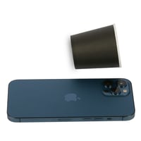 مجموعة (50) كوب ورق أسود فاخر | 4 انز