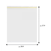 مجموعة (15) كيس للتخزين قابل لاعادة الغلق - 27.9*2...