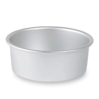 صينية الكيك والحلويات بشكل دائري فضي