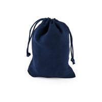 اكياس مخمل كحلي للهدايا والتوزيعات فاخرة - (12)حبة...