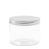 مجموعة ( 12) علبة بلاستيك بغطاء فضي | 220 مل