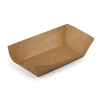 صحون ورق كرافت بني - (50) حبة | 32 انز