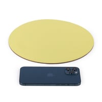 مجموعة (8) قواعد كيك دائرية بلون ذهبي فاخر |26 سم