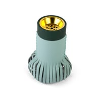 مبخرة بمسكة جلد لون تفاحي | 7* 14 سم