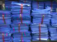 مجموعة (100) كيس لجهاز التغليف الحراري - 75*45 سم