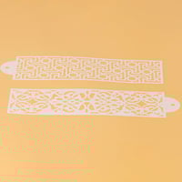 مجموعة (4) أحزمة لتزيين الكيك والحلويات