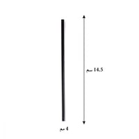مجموعة (500) مصاص أسود للمشروبات