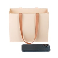 مجموعة (12) كيس هدايا فاخر لون وردي | 23*10.1*17.9...