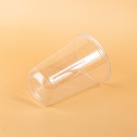 كرتون (1000) كوب بلاستيك بقاعدة منحنية |17 انز