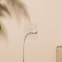 منظم الأسلاك والأفياش ذاتي اللصق -(4) حبات | 8*8سم