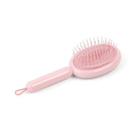 فرشاة شعر بنمط فراشة لون وردي - (6) حبات