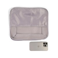 حقيبة لتنظيم الملابس لون رمادي | 34*29*12 سم