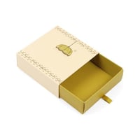 مجموعة(12)علب توزيعات سحب بثيم أبجورة لون بيج