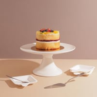 طقم أدوات مائدة فاخر ( 6 ملاعق+ 6 صحون+6 مناديل وم...