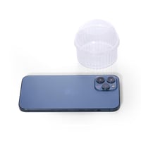 كوب حلى دائري بلاستيك فاخر في التقديم - (10) حبات