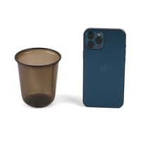 كاسات بلاستيك لون أسود للمشروبات - (50) حبة | 13 ا...