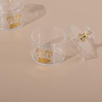 علب توزيعات اكريليك دائرية بطبعة خروف العيد -(3)حب...