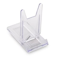 ستاند بلاستيك شفاف -(10) حبات