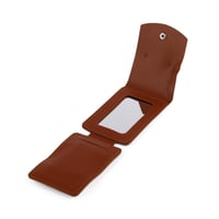 حقيبة طقم العناية بالأظافر توزيعات فاخرة لون بني-(...