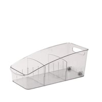 منظم شفاف بلاستيك للتخزين مقسم (3)اقسام | 38.3*16....