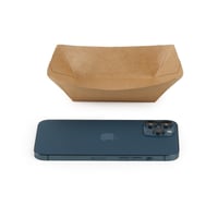 صحن كرافت بني مستطيل-(50) حبة