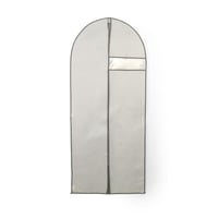 كيس قماشي فاخر لحفظ الملابس لون رمادي- الحجم الكبي...