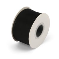 شريطة تغليف هدايا فاخرة شفافة لون اسود|22.86 متر