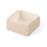 مقسمات ورقية فاخرة للتقديم لون بيج- (12) حبة | 8*8...