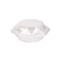 مجموعة (25) علبة بلاستيك شفافة للسلطات والحلويات ب...