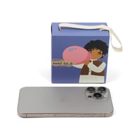 مجموعة (12) علبة توزيعات "فرحة العيد" باللون الأزر...