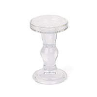 شمعدان/ حامل شموع زجاجي فاخر