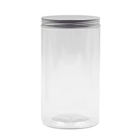 مجموعة (12) علبة بلاستيك بغطاء فضي | 720 مل