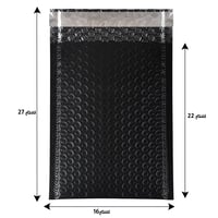 مجموعة (10) اظرف اسود للطرود البريدية بفقاعات حماي...