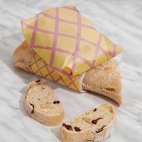 ورق زبدة للساندوتش بثيم كاروهات لون أصفر ووردي - (...