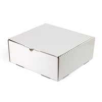 كرتون شحن بـ3 طبقات حماية لون أبيض|30*30*12 سم