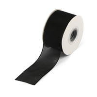 شريطة تغليف هدايا فاخرة شفافة لون اسود|22.86 متر